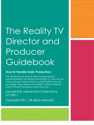 cover image of The Reality TV Director and Producer Guidebook